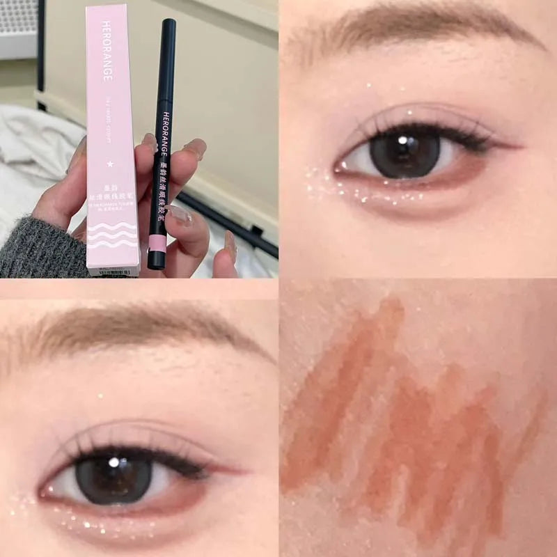 HERORANGE Silky Eyeliner Gel Pencil Smooth Ultra-fine Long-lasting Qme HR1007-2
