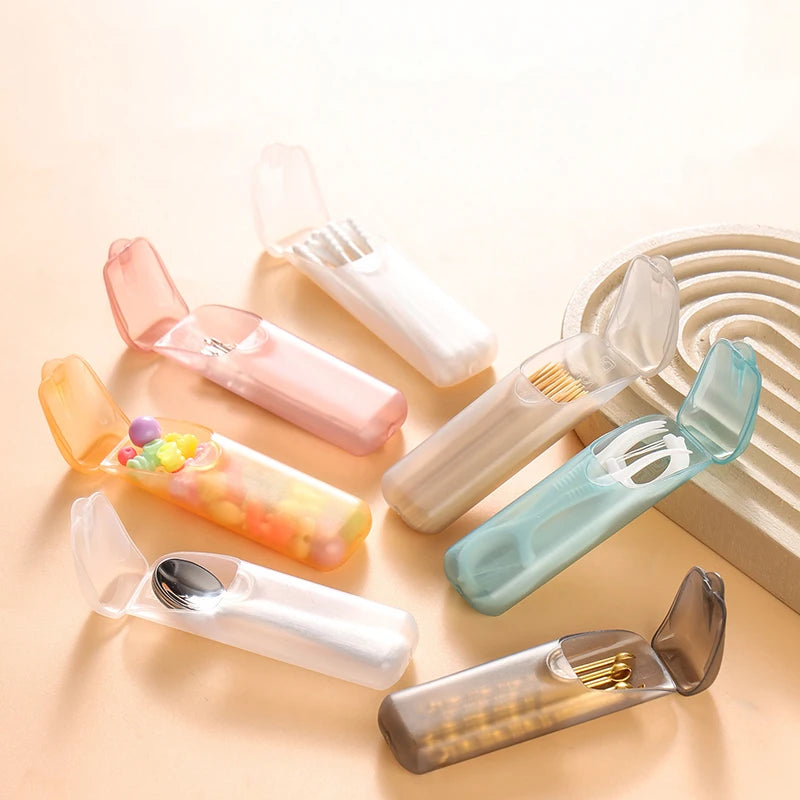 Kitchen Restaurant Supplies Mini Storage Box Travel Portable Qme