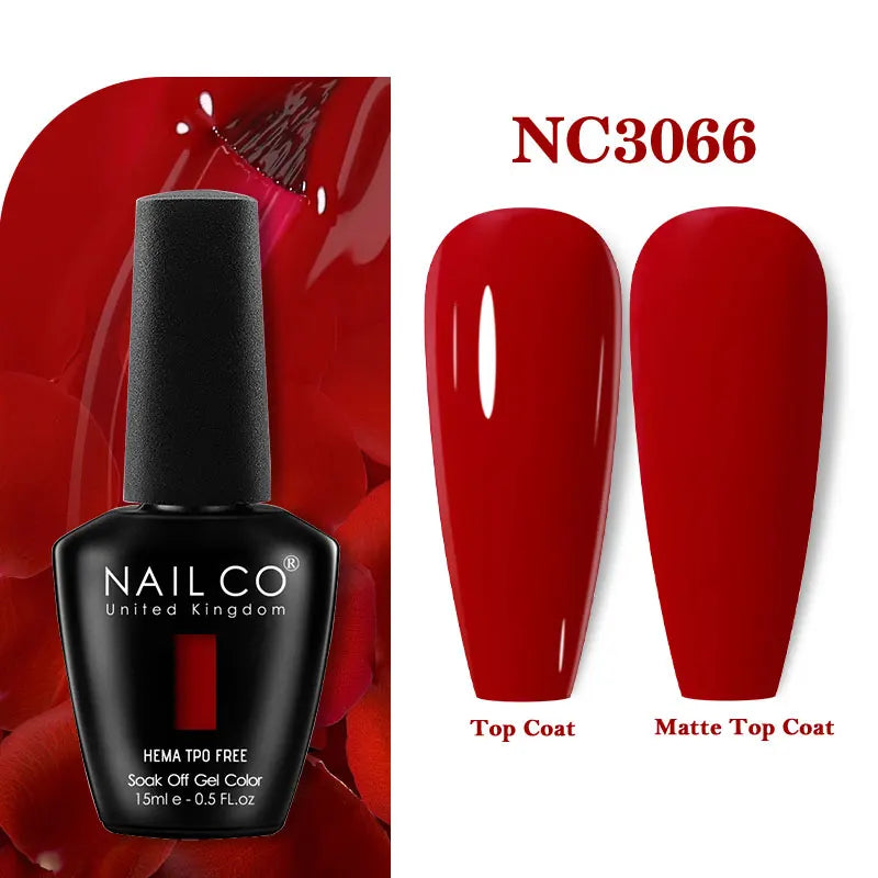 NAILCO Fresh Gel Nail Polish Nails Semi-permanent Varnish Hybrid