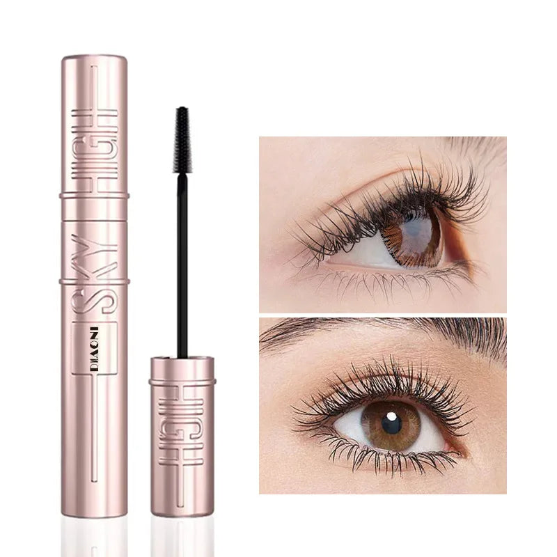DIAONI Sky-High Lift Mascara Mother's Day Gift Waterproof Smudge-Proof Long-Lasting Curling Natural Defined Separated Lashes Qme