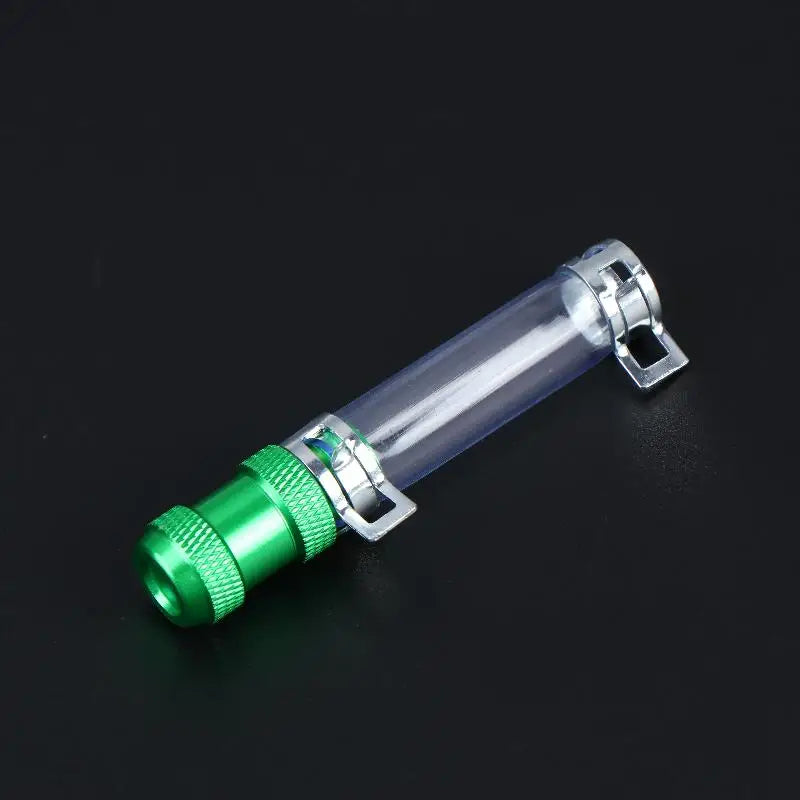 Universal Motorcycle Air Filter Drain Tube Head Use CNC Alloy Plug Qme Green