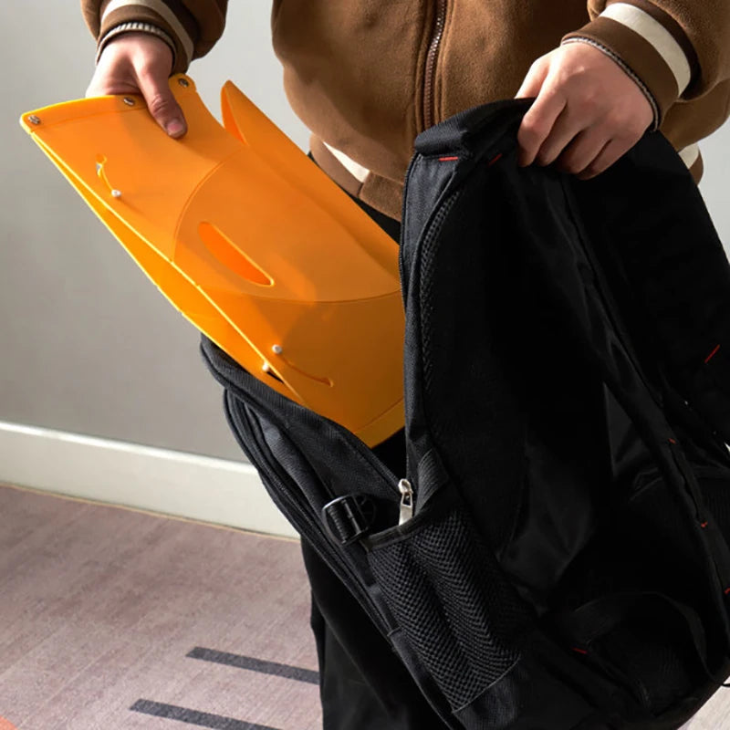 Portable Folding Paper Stool Multifunctional Storage Bag Carrying Qme