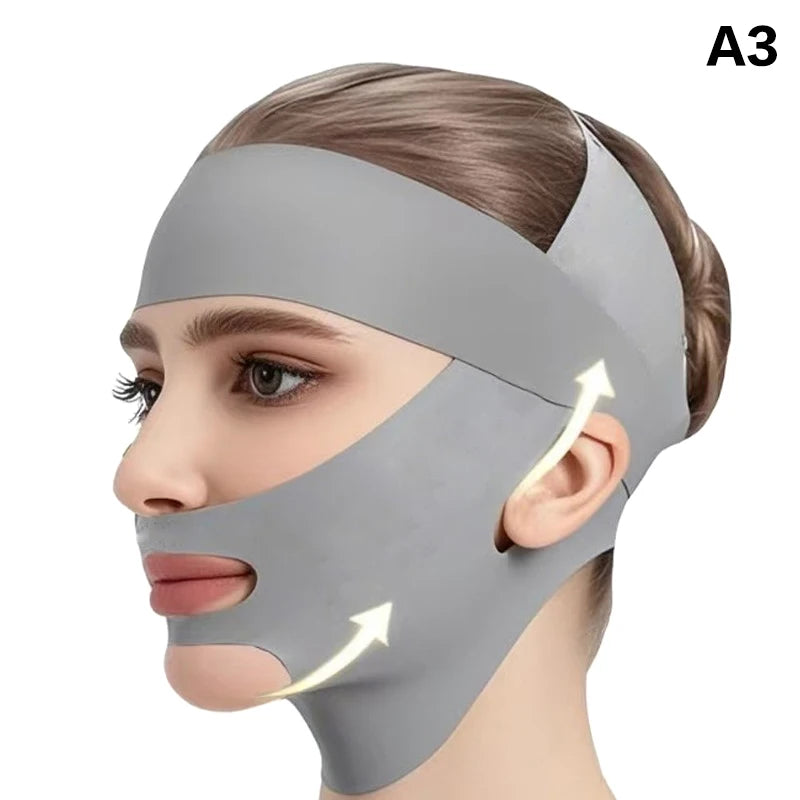 Facial Slimming Bandage Lifting Firming Anti Wrinkle Double Chin Qme A3