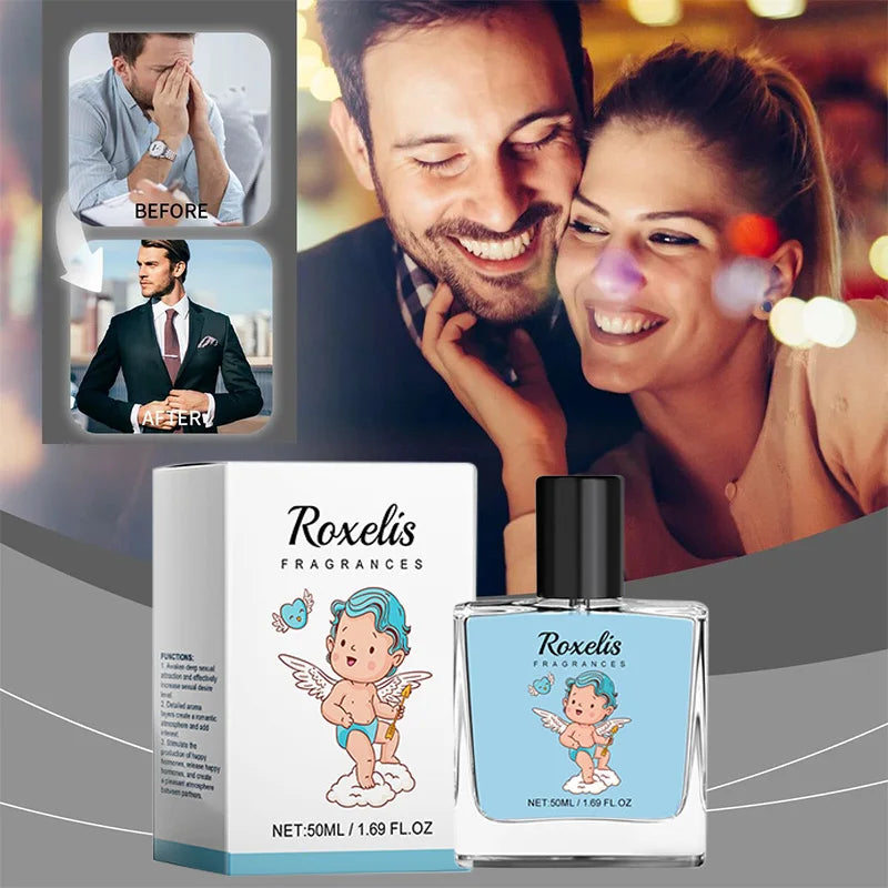 Cupid Perfume Cologne Natural Contain Pheromone Lasting Fragrance Qme