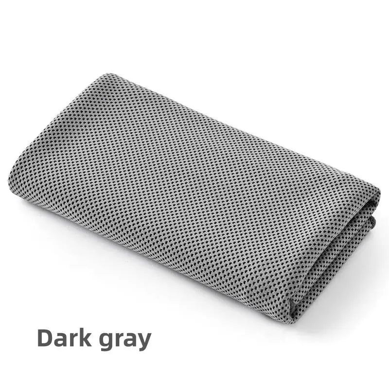 Quick Dry Cooling Towel With Portable Bottle Reusable Design Perfect For Gym Hiking Camping Outdoor Sports Qme A9