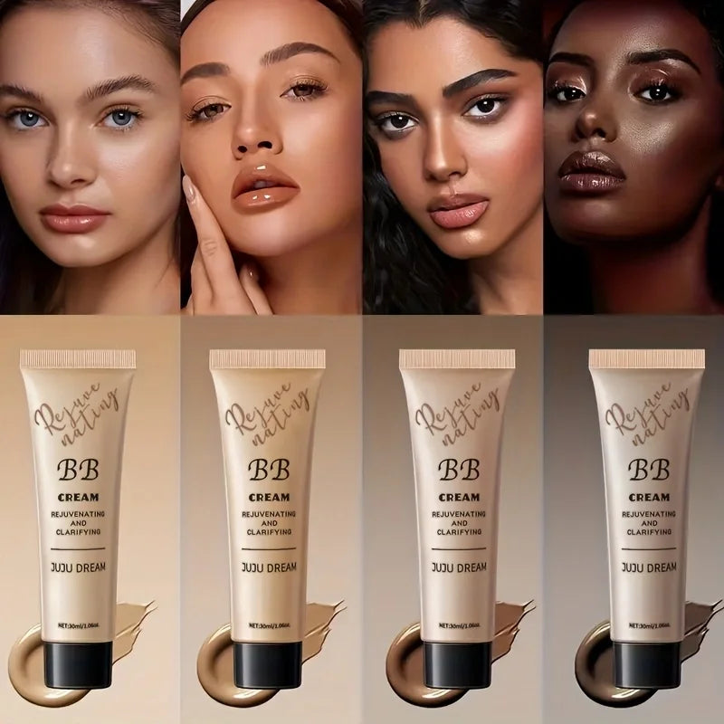 Natural Concealer BB cream, moisturizing & nourishing foundation, waterproof & long-lasting full coverage, suitable for all skin Qme