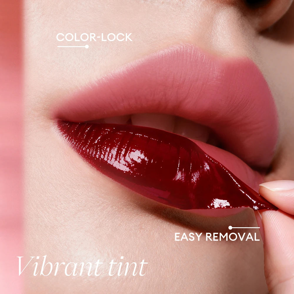 O TWO Lip Stain Tattoo Peel-off Highly Pigmented 48h Color-lock Qme