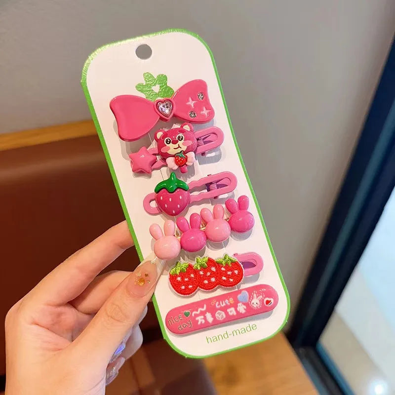 Colorful Stray-hair Duckbill Clip Kuroomi Student Cartoon Hair Girls Qme 8
