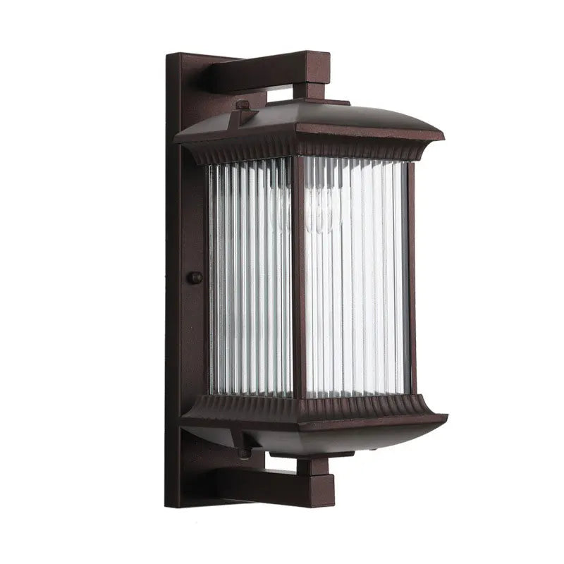 Outdoor Wall Lamp Metal Waterproof Outside Wall Lights AC90-260V Exterior Wall Lighting for Hotel Villa Big Porch Garden Gate Qme