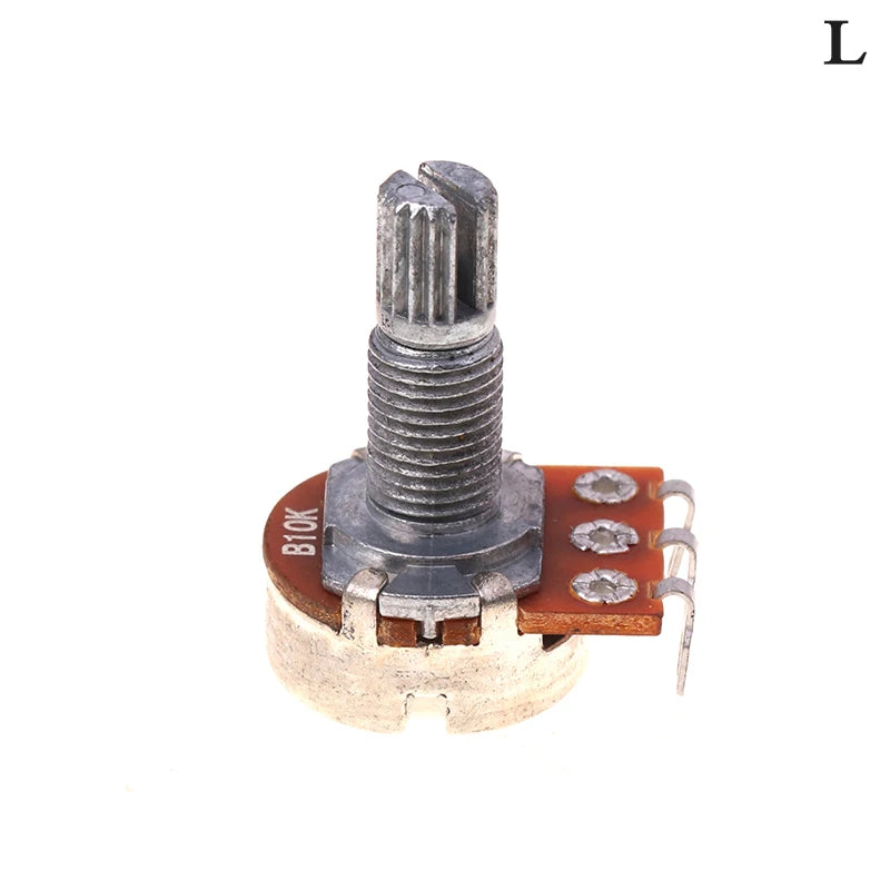 Potentiometer Splined Small Pot Electric Guitar Bass Effect Amp Tone Qme B10K