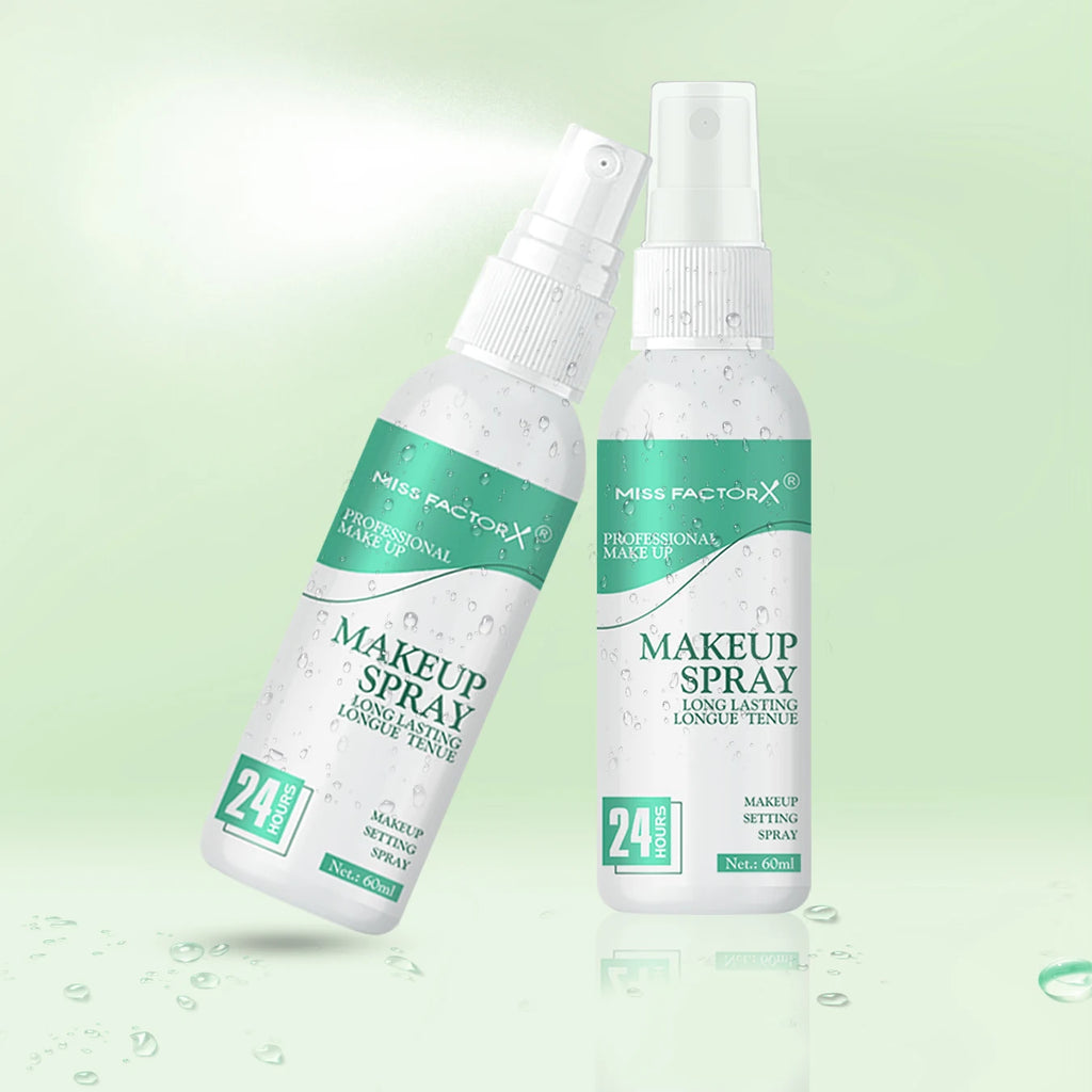 Waterproof Makeup Spray Face Set Lasting Award winning Makeup Spray Anti-smudge and Makeup Off Natural finish Qme face setting