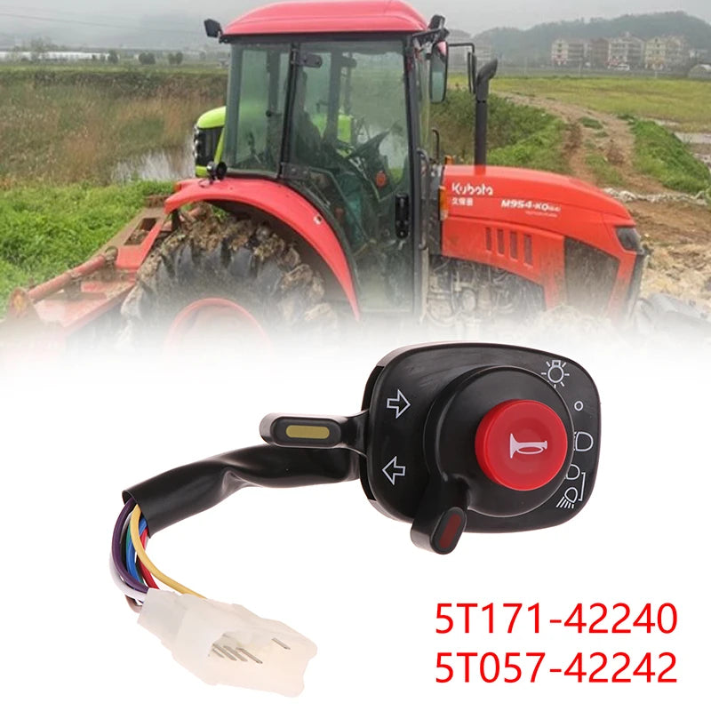 Tractor Machine Lighting Combination Switch 5T057-4224-2 5T171-42240 Qme
