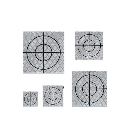 100pcs 0/30/40/50/60mmtotal Station Reflector Reflector Sheet For Total Station Survey Target Sheet Reflective Sticker Qme