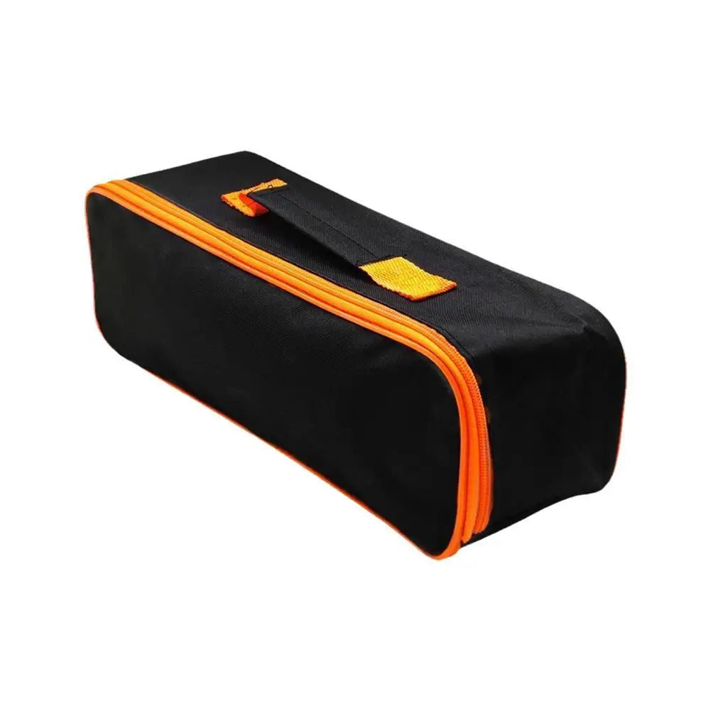 3 Sizes Tool Pouch With Zipper,Tool Bag For Screw Plier Wrench Screwdriver Mechanic Car Vacuum Hand Power Tool Storage Organizer Qme S black