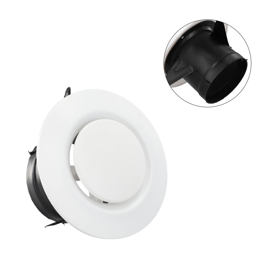 ABS Tuyere Ceiling Air Supply Mountable HOT AIR Vent Grille Cover Easy Diffuser Exhaust Hood 75mm/100mm/125mm/150mm/200mm Qme