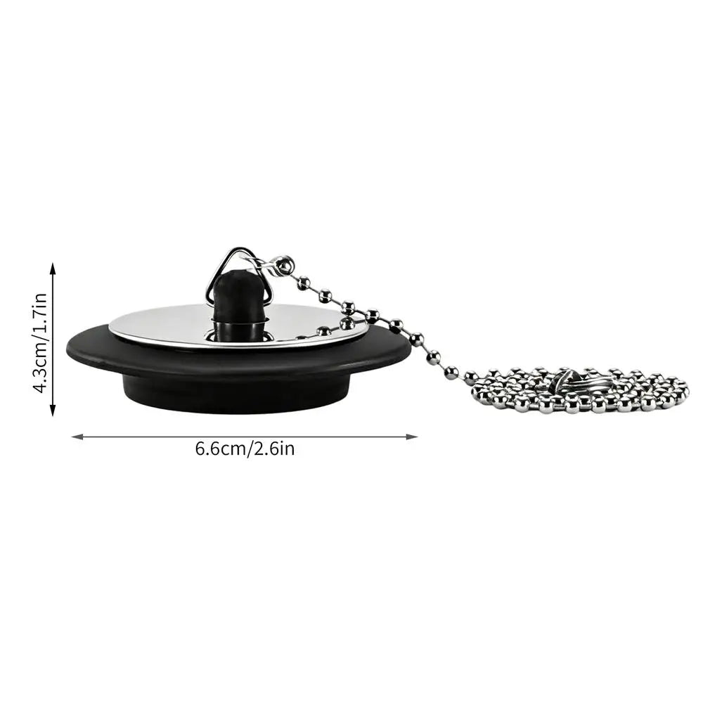Kitchen Sink Stopper Heavy-duty Anti-clogging Chain Bathroom Drain Qme Yellow China Mainland