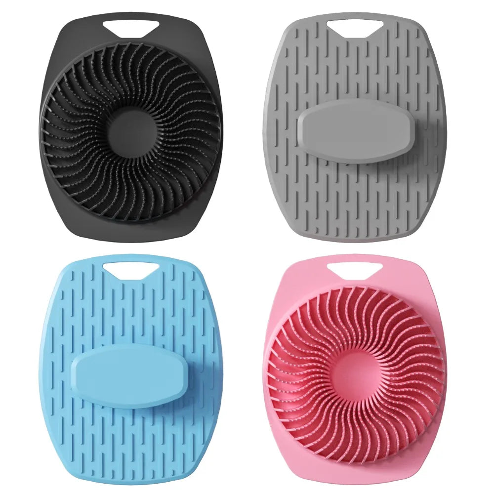 Soft Silicone Body Scrubber Sensitive Skin Non Slip Shower Brush Qme