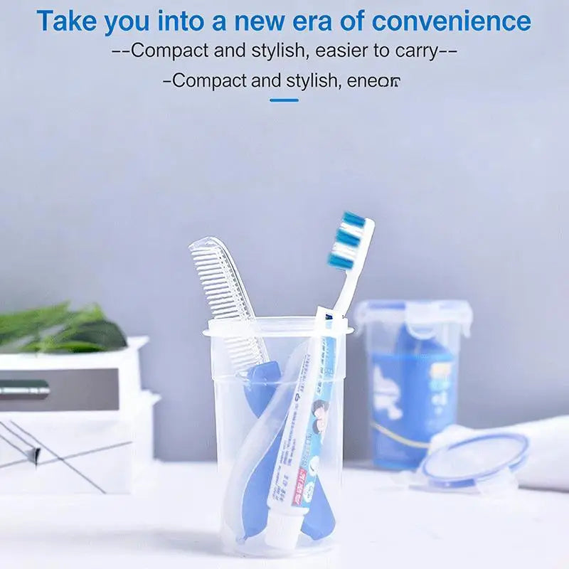Compact Folding Toothbrush Foldable Design Travel Pocket Suitable Qme