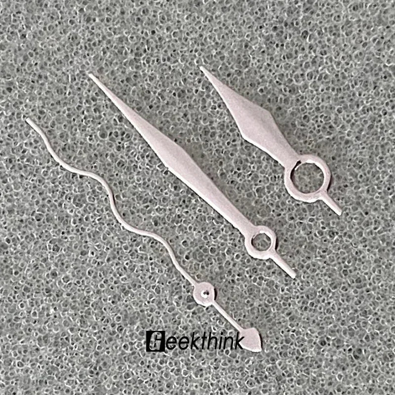 NH35 Hands Curly Ripple Hands Gold Rose Silver No Luminous Watch Needle Suitable For NH35 NH36 4R 7S Movement Qme RG
