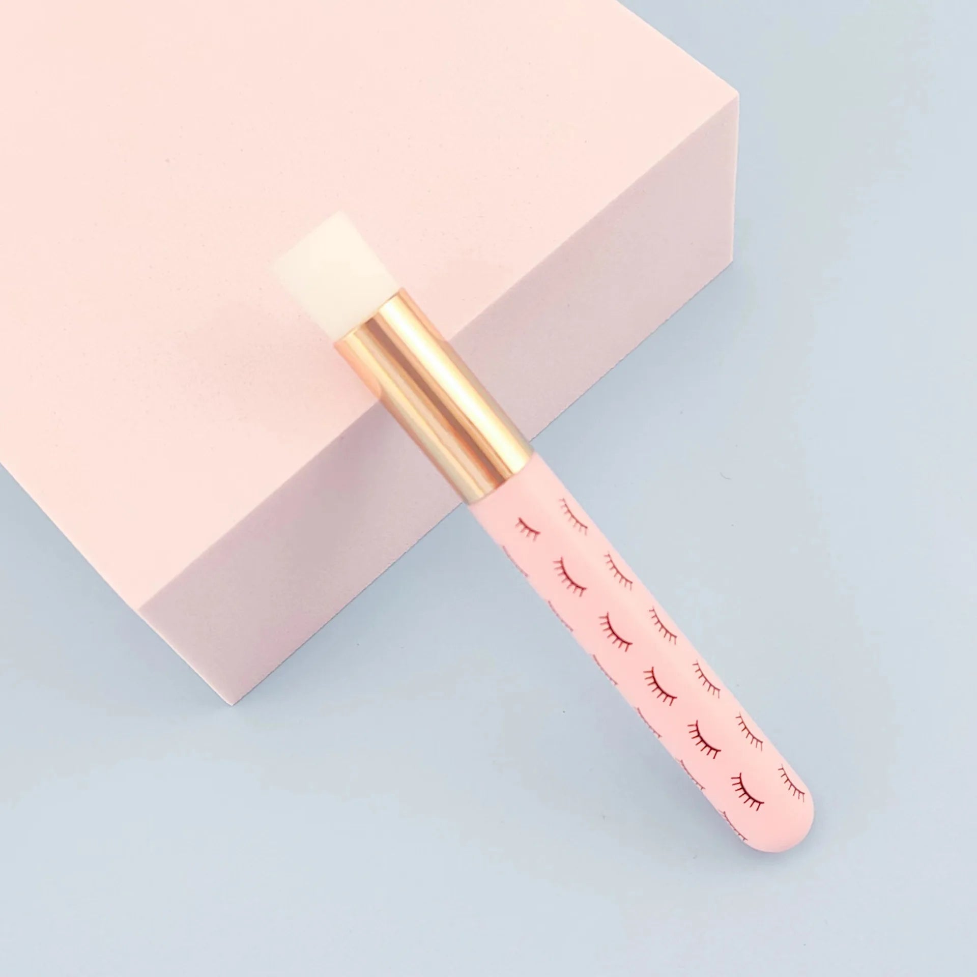 1 Eyelash Cleaning Brush Lash Extension Applicator Eyebrow Nose Qme 1PCS-Pink China Mainland