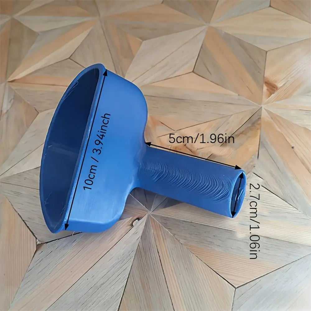 RV Water Tank Funnel 3D Printed Portable Vehicle Accessories RV Water Tank Fill Funnel for Trailer Van Motorhome Travel Camping Qme Blue