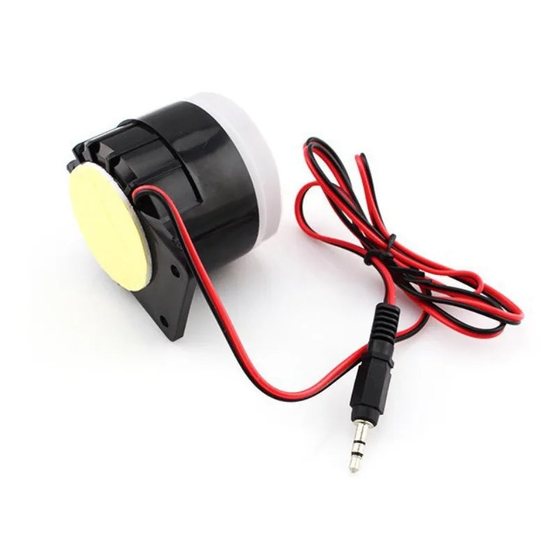 2pcs Piezoelectric Buzzer Alarm Horn Anti-theft Alarm Wired 12v High Decibel Police Siren Air Raid Siren Security Alarm Qme China Mainland