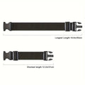 1pc Simple Adjustable Luggage Straps, Suitcase Buckle Strap, Travel Accessories, High-quality Replaceable Luggage Bag Qme 50cm