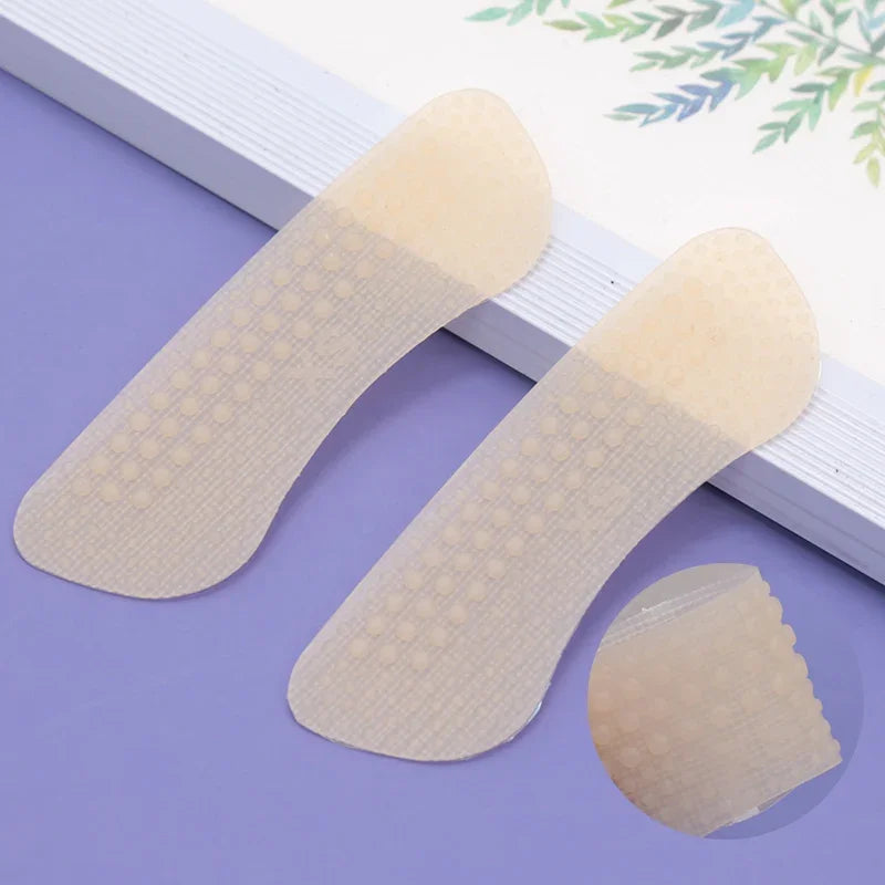 Upgrade Silicone Heel Stickers Heels Grips Women Men Anti Slip Qme B(XS) China Mainland