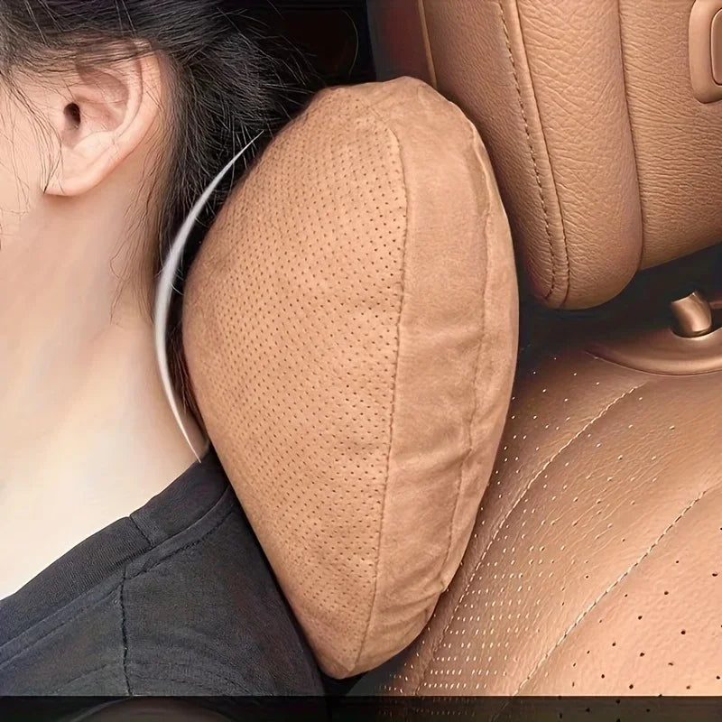 High-end car seat headrest - Ergonomic neck support design. It is a holiday gift for drivers and passengers Qme