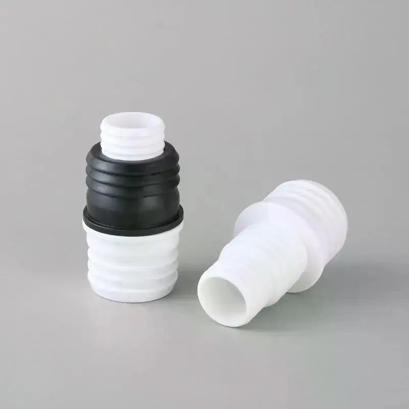 Washing Machine Drain Hose Extension Adapter | 25mm/30mm Diameter Connector, Plastic Material Qme