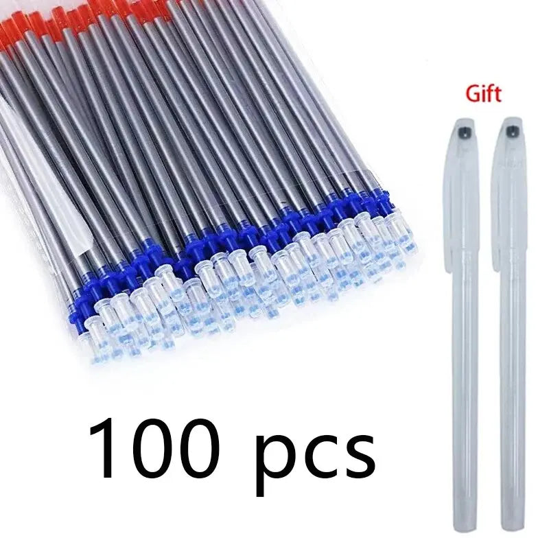50/100/200Pcs Erasable Silver Marker Refills Leather Clothing Shoe Dot Marking Refill Rods Leather Craft Sewing Marking Tools Qme 100Pcs silver Refill