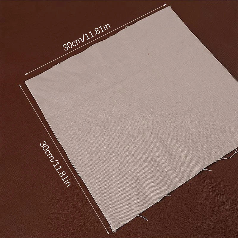 1Pc 30x30cm Polishing Cloth High Density Canvas Leather Edge Polishing Handmade DIY Leather. Qme 30x30cm