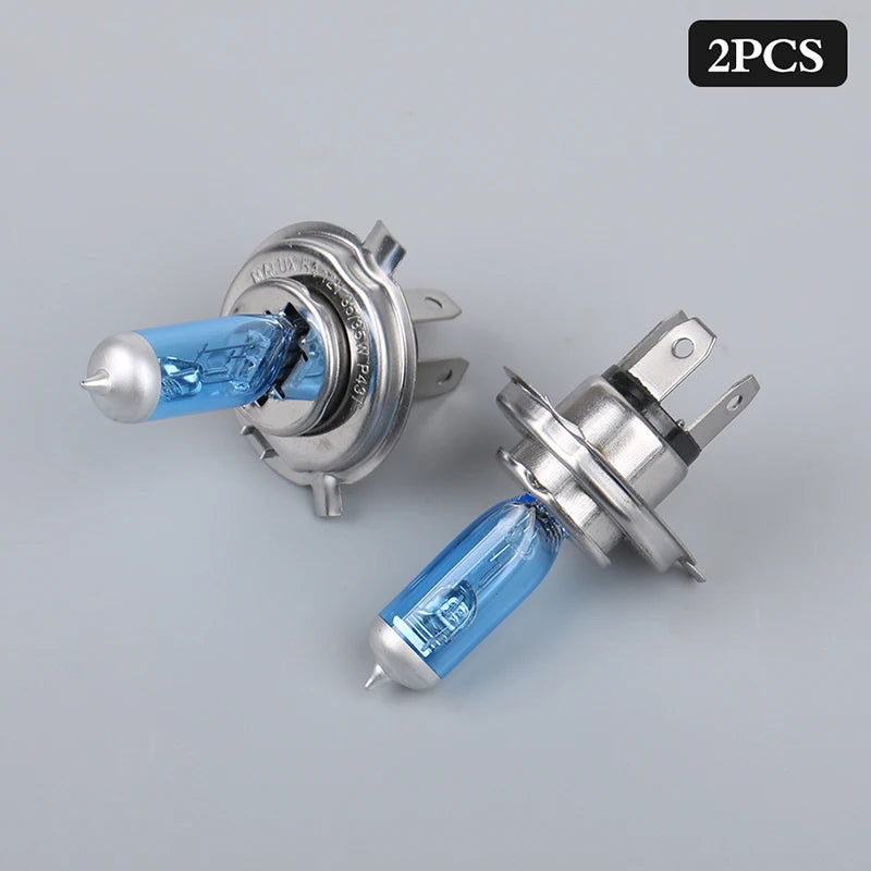Scooter Moped Motorcycle Headlight Bulb H4 P43T 12V 35 35W White Light Qme