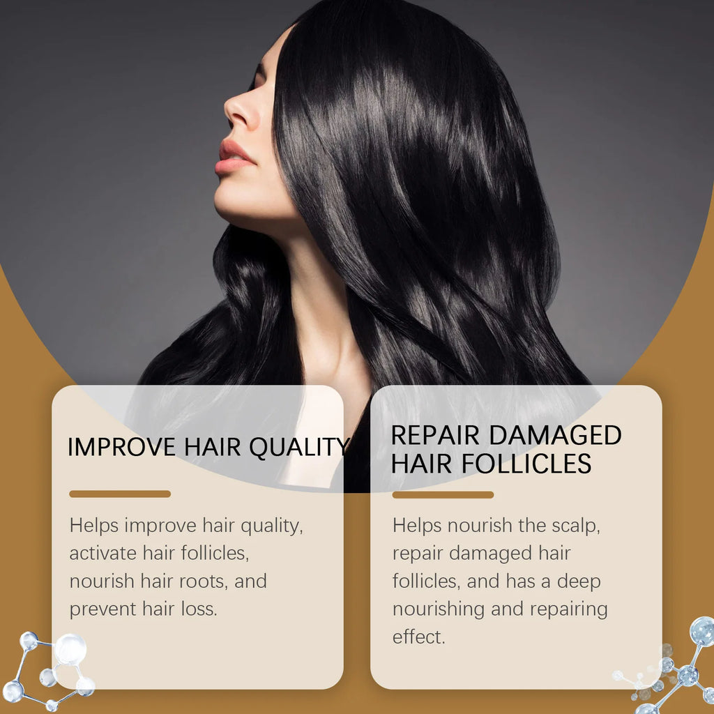 Rosemary Hair Growth Shampoo Deep Scalp Cleansing Anti Itching Qme
