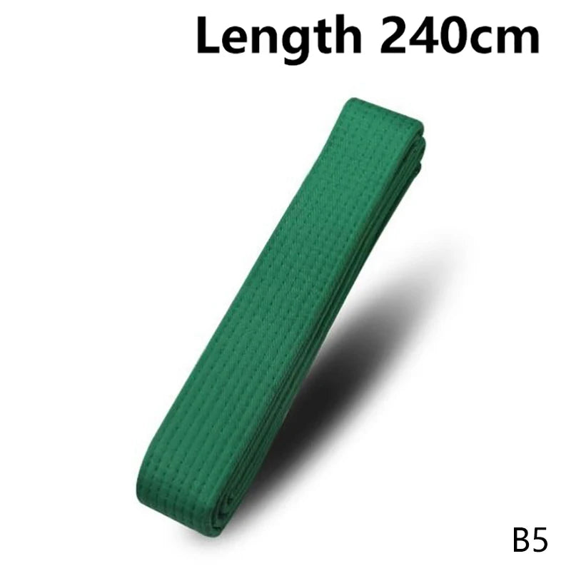 Taekwondo Colored Ranking Belts Cotton Martial Arts Judo Karate TKD Qme B6