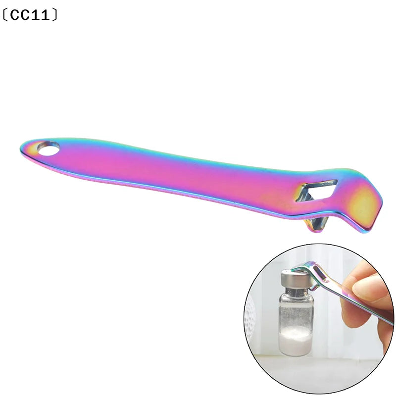 Stainless Steel Oral Liquid Vial Opener Nurse Doctor Tool Portable Qme