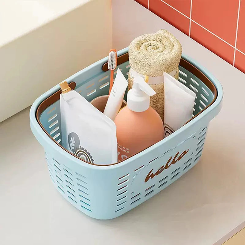 Plastic Mesh Drain Basket Bathing Personal Hygiene Items Dopamine Qme