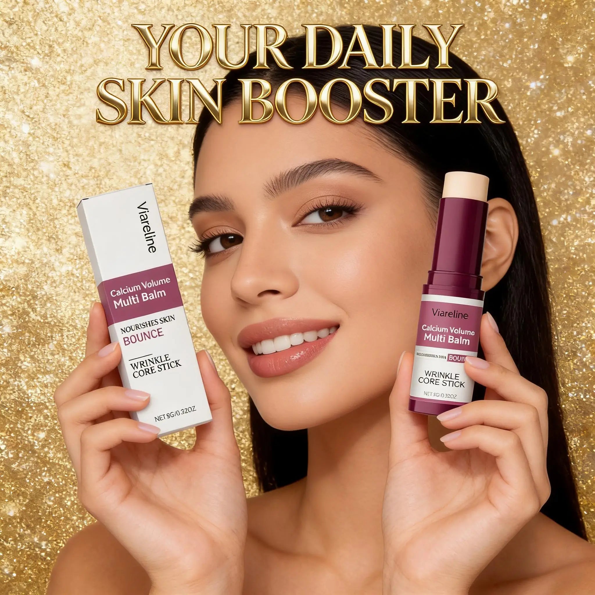 Multi Balm Calcium Volume Lifting Skin Firming Enhance Skin Barrier Brightening Face Cream All-in-One Deeply Moisturizing Stick Qme