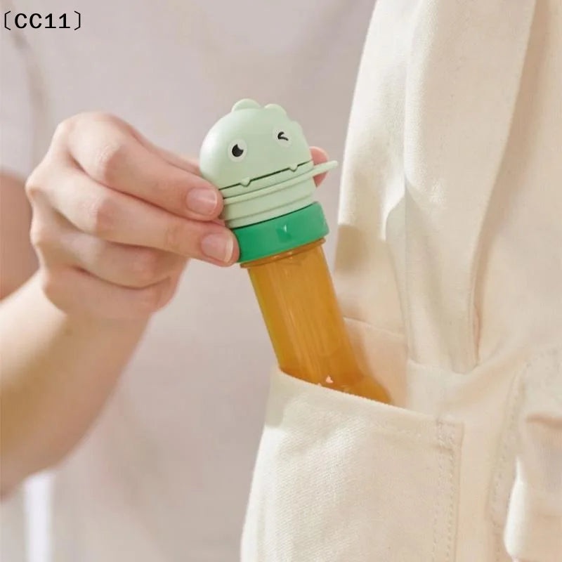Mineral Water Bottle Cap Straw Converter Head Household Children's Qme