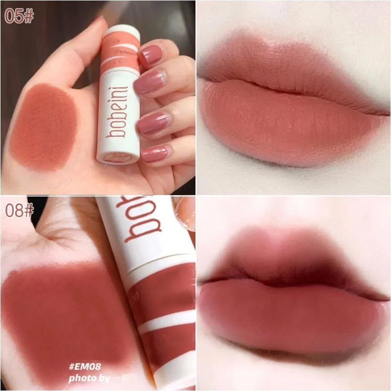 Matte Velvet Lip Clay Long-lasting Waterproof Everyday Natural Glossy Qme