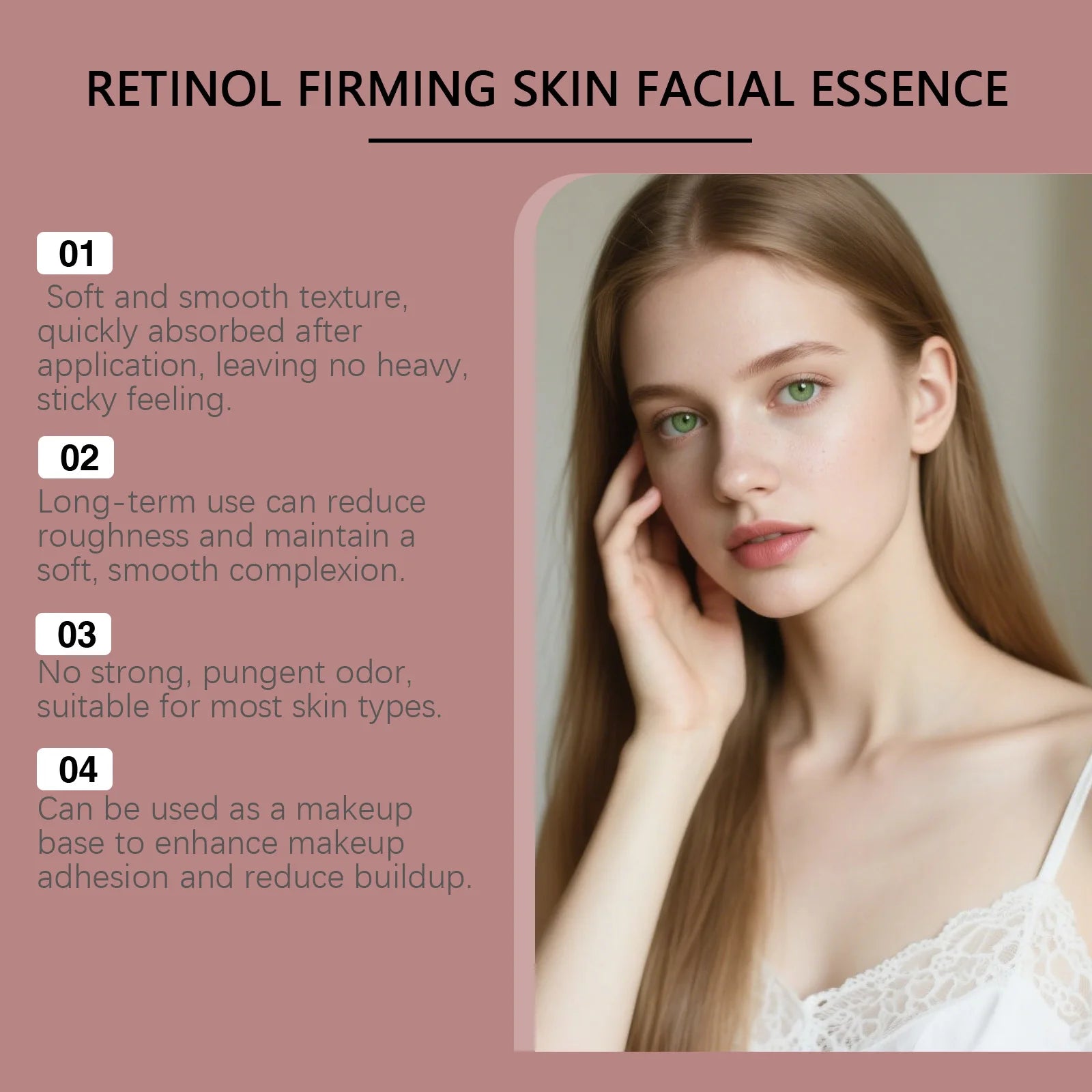 Retinol Facial Care Capsules Enhance Firmness Stimulate Collagen Qme