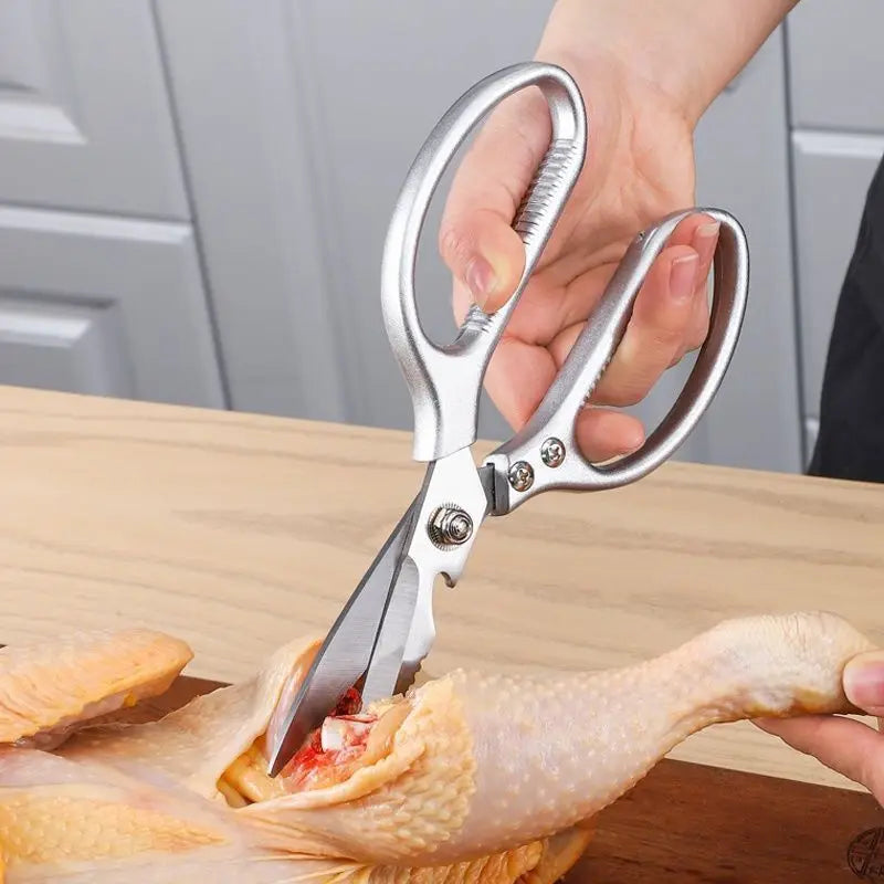 Multi-purpose Stainless Steel Kitchen Shears Heavy-duty Poultry Qme