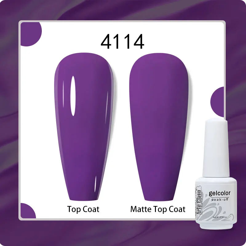 Arte Clavo Soak Off UV Gel Nail Polish Cosmetics Art Manicure Nails