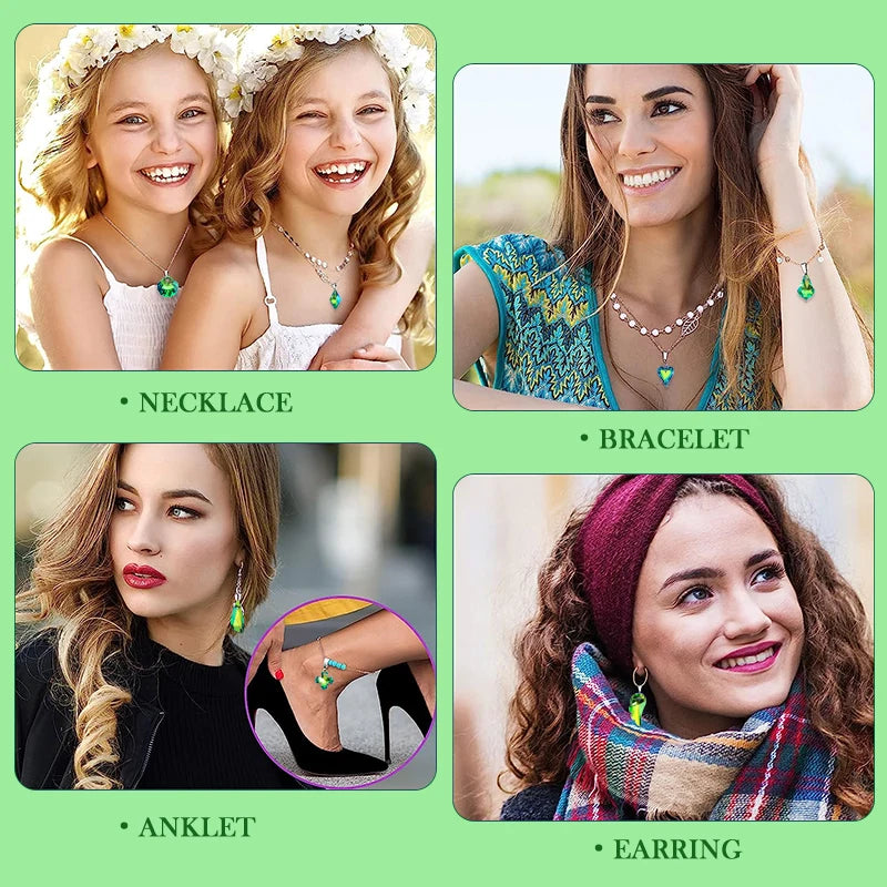 Crystal Multi -shape Pendants Shiny Single Hole Glass Beads For Jewelry Making Supplies Earring Necklace Jewelry Accessories Qme
