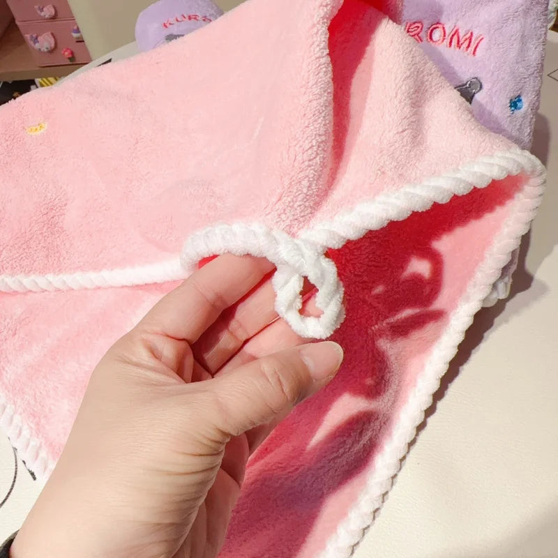 Kuro Mi Cartoon Towels Soft Skin-friendly Absorbent Quick-drying Face Qme