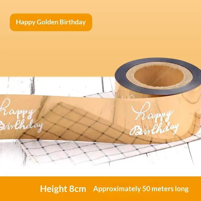 Cake Collars Cartoon Creativity Mousse Surround Film Acetate Collar Qme O