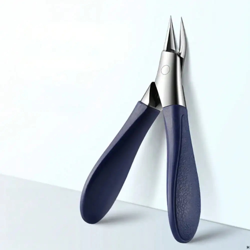 Labor-saving Professional Nail Clippers Cuticle Trimmer Foot Care Qme Blue