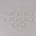 Universal Bluetooth Headset Earhooks Hanger Accessories Hook Loop Qme Transparent