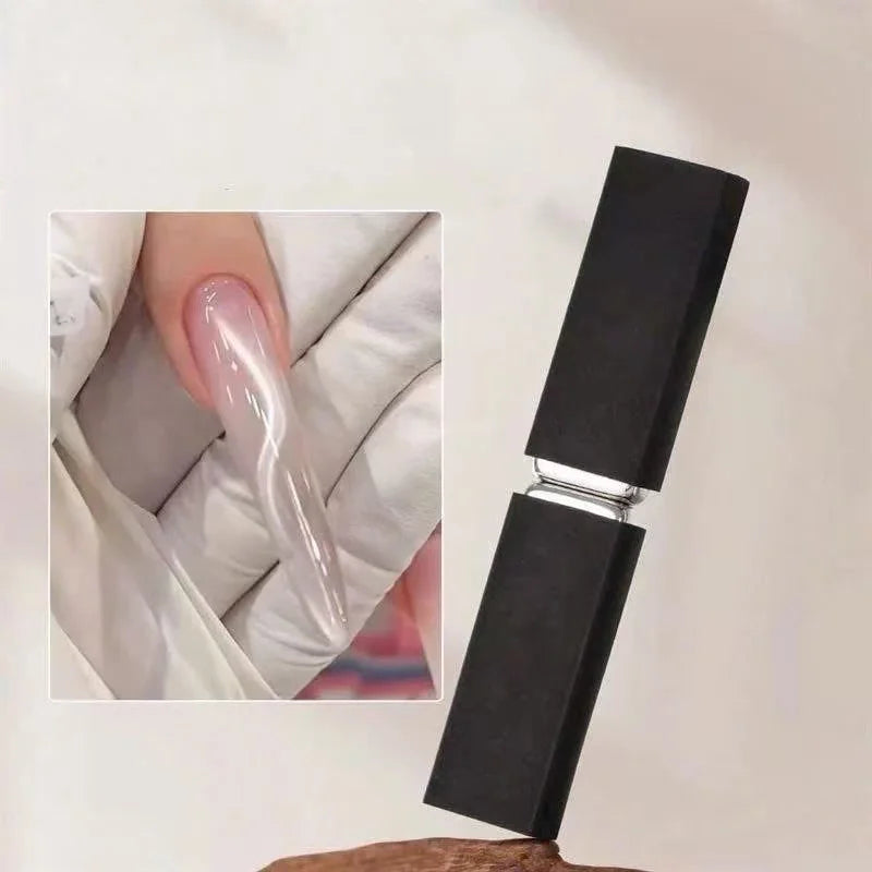 Strong Cat Eye Magnet Create Flowing Ribbon French Side Light Patterns Professional Nail Art Tool with Silicone Cover Qme