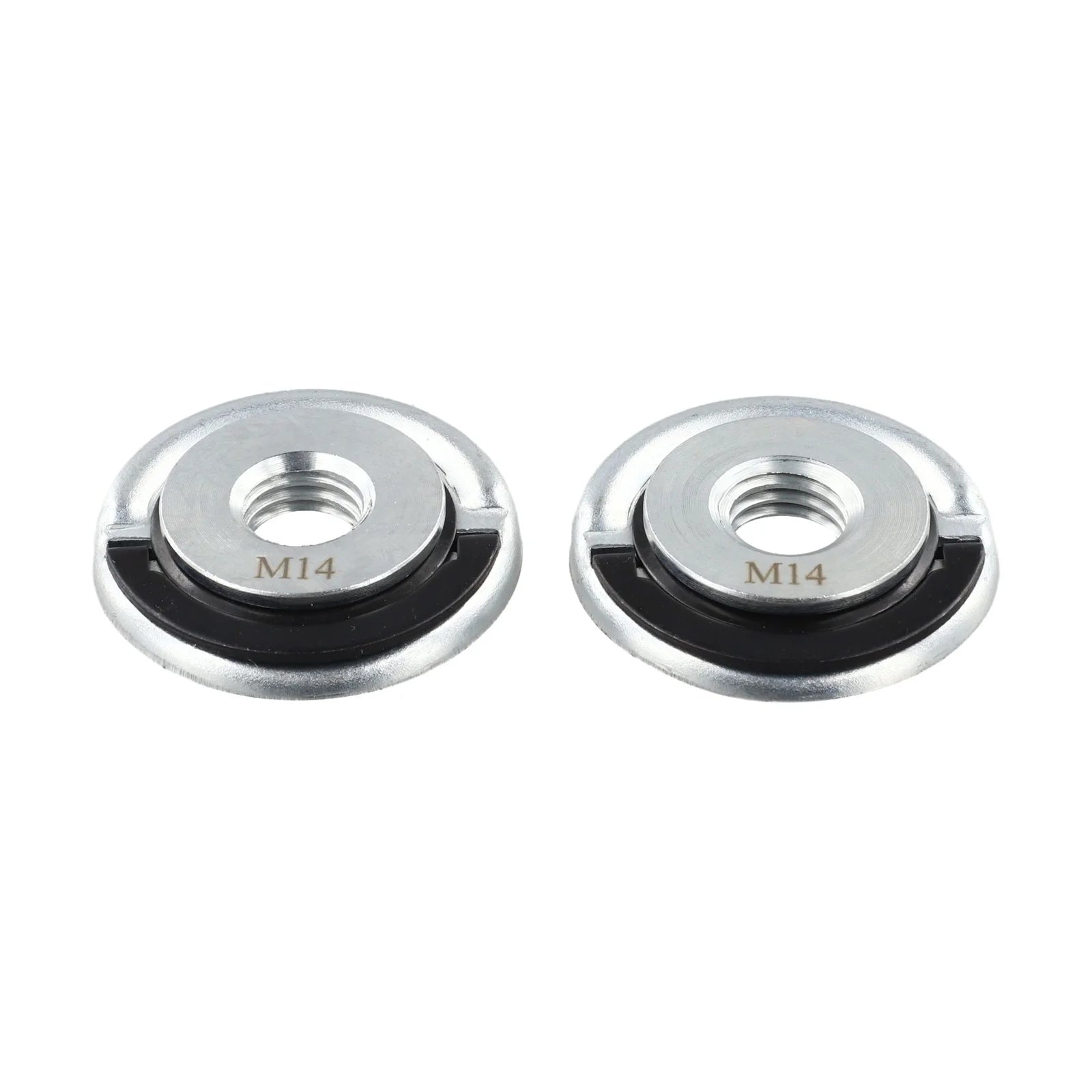 2 PCS M 14 Quick Release Nut Clamp Angle Grinder Nuts Suitable For Angle Grinder Replacment Lock Nuts Accessories 45x9.5mm Qme